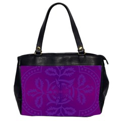 Cloister Advent Purple Oversize Office Handbag (2 Sides)