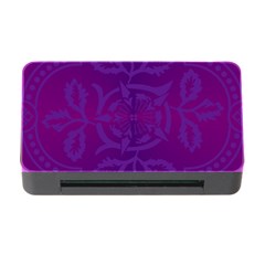 Cloister Advent Purple Memory Card Reader With Cf by HermanTelo