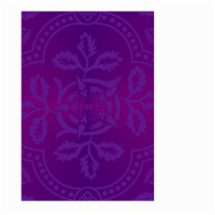 Cloister Advent Purple Large Garden Flag (two Sides) by HermanTelo