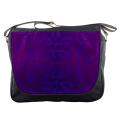 Cloister Advent Purple Messenger Bag by HermanTelo