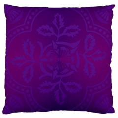 Cloister Advent Purple Large Cushion Case (two Sides)