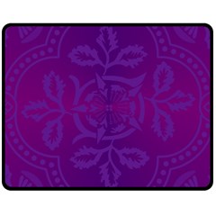 Cloister Advent Purple Double Sided Fleece Blanket (medium) 