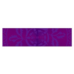 Cloister Advent Purple Satin Scarf (oblong)