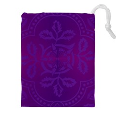 Cloister Advent Purple Drawstring Pouch (4xl)