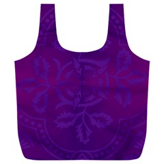 Cloister Advent Purple Full Print Recycle Bag (xxl) by HermanTelo