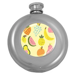 Fruit Round Hip Flask (5 Oz)