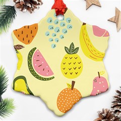 Fruit Ornament (snowflake)