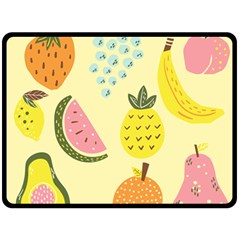 Fruit Double Sided Fleece Blanket (large) 