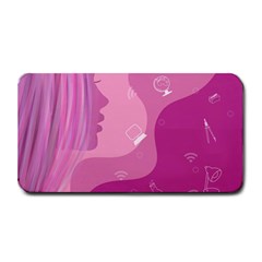 Online Woman Beauty Purple Medium Bar Mats by Mariart