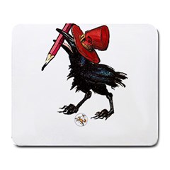 Lil Friend Of All The World - By Larenard Large Mousepads by LaRenard