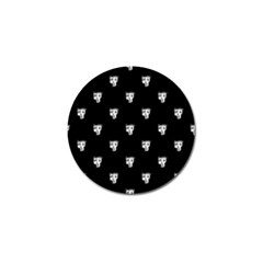 Man Head Caricature Drawing Pattern Golf Ball Marker (10 Pack) by dflcprintsclothing