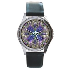 Metallizer Factory Glass Round Metal Watch by Mariart