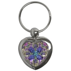 Metallizer Factory Glass Key Chain (heart) by Mariart