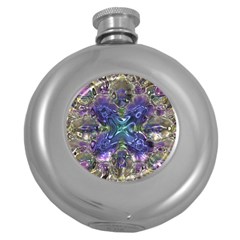 Metallizer Factory Glass Round Hip Flask (5 Oz) by Mariart