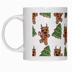 Gingerbread Krampus White Mugs by Valentinaart