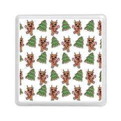 Gingerbread Krampus Memory Card Reader (square) by Valentinaart