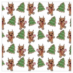 Gingerbread Krampus Long Sheer Chiffon Scarf 