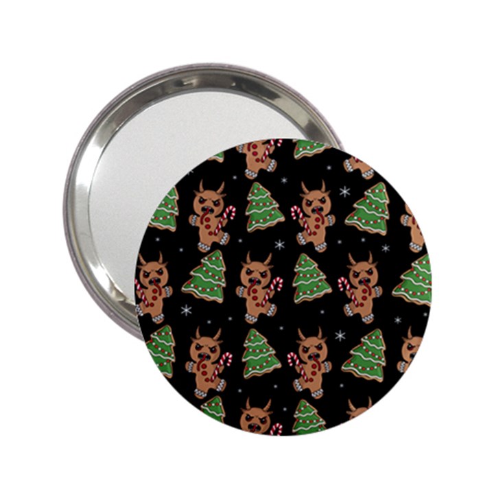 Gingerbread Krampus 2.25  Handbag Mirrors