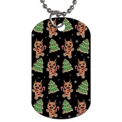 Gingerbread Krampus Dog Tag (one Side) by Valentinaart