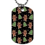 Gingerbread Krampus Dog Tag (One Side) Front