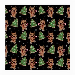 Gingerbread Krampus Medium Glasses Cloth by Valentinaart