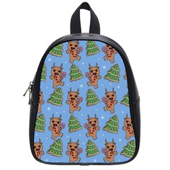 Gingerbread Krampus School Bag (small) by Valentinaart