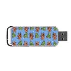 Gingerbread Krampus Portable Usb Flash (two Sides) by Valentinaart