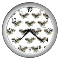 Friend Of My Better Days - White - By Larenard Wall Clock (silver) by LaRenard