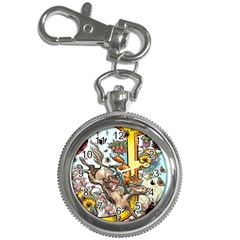 The Illustrated Alphabet - J - By Larenard Key Chain Watches