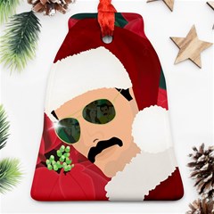 Mr  Bad Guy Santa For Tm Ornament (bell) by Satokina