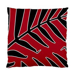 Leaves Silhouette Tropical Style Print Standard Cushion Case (two Sides) by dflcprintsclothing