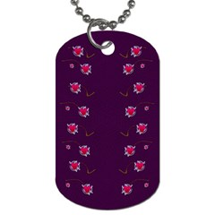 Love Is So Big In The Natures Mosaic Dog Tag (two Sides) by pepitasart