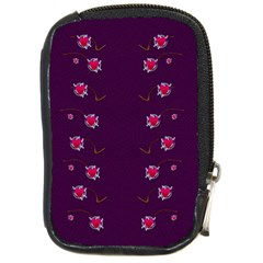 Love Is So Big In The Natures Mosaic Compact Camera Leather Case by pepitasart