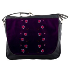 Love Is So Big In The Natures Mosaic Messenger Bag by pepitasart