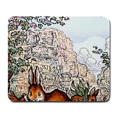 Stories From An Old Grey Wall - By Larenard Large Mousepads by LaRenard