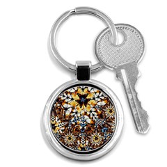 Butterfly Blaster - By Larenard Key Chain (round) by LaRenard