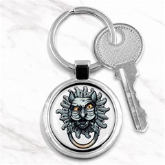 Knock Knock - By Larenard Key Chain (round) by LaRenard