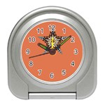 Star Butterfly - by LaRenard Travel Alarm Clock Front