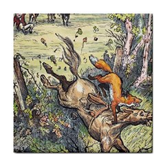 The Flying Fox - By Larenard Tile Coaster by LaRenard