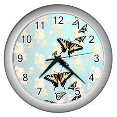 Follow - By Larenard Wall Clock (silver) by LaRenard