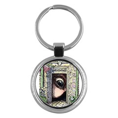 Curiouser & Curiouser - By Larenard Key Chain (round)