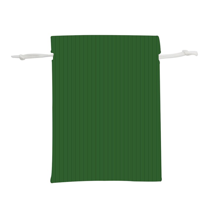 Basil Green - Lightweight Drawstring Pouch (L)