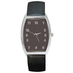 Ash Grey - Barrel Style Metal Watch