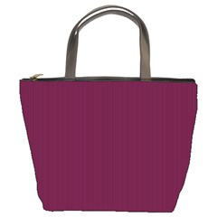 Boysenberry Purple - Bucket Bag by FashionLane