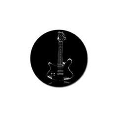 Fractal Guitar Golf Ball Marker by Sparkle