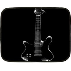 Fractal Guitar Fleece Blanket (mini) by Sparkle