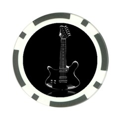 Fractal Guitar Poker Chip Card Guard (10 Pack) by Sparkle