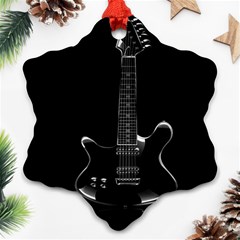 Fractal Guitar Ornament (snowflake) by Sparkle