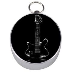 Fractal Guitar Silver Compasses by Sparkle