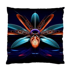 Fractal Flower Standard Cushion Case (one Side) by Sparkle